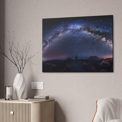 Milky Way Night Sky Canvas | Human wonder