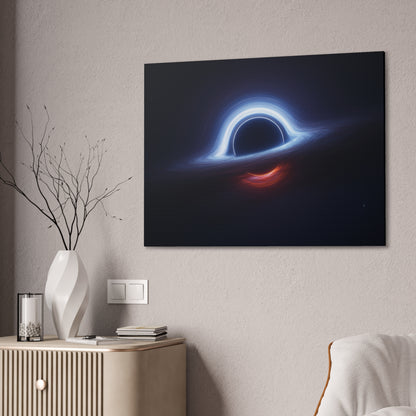 Black Hole Space Art Canvas