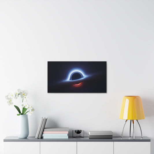 Black Hole Space Art Canvas
