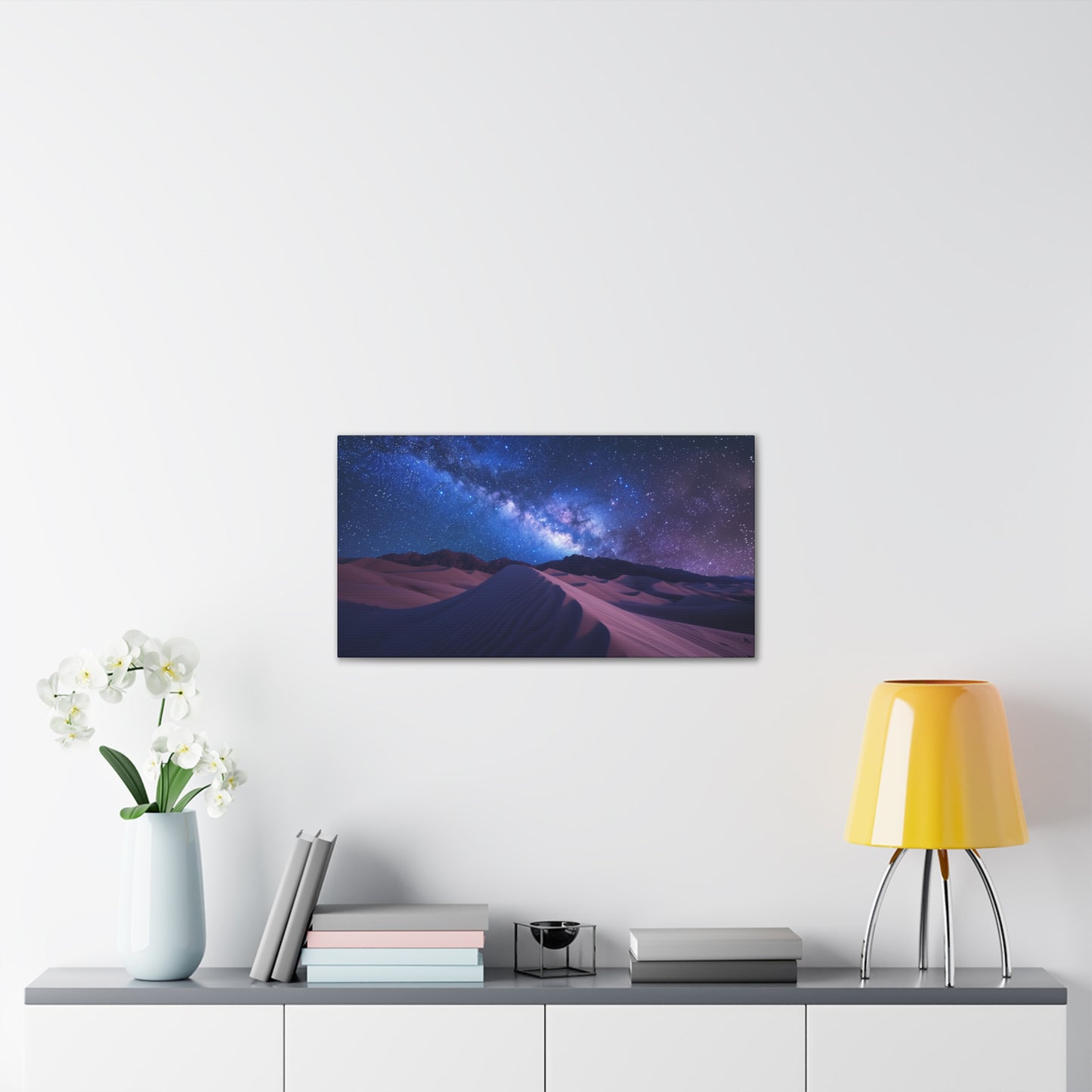 Milky Way over Desert Dunes Canvas
