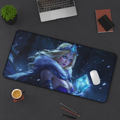 Crystal Maiden DOTA2 Mouse Pad, Fantasy Gaming Mouse Pad, Ice Queen Design, Office Decor, Gift for Gamers, Home Office