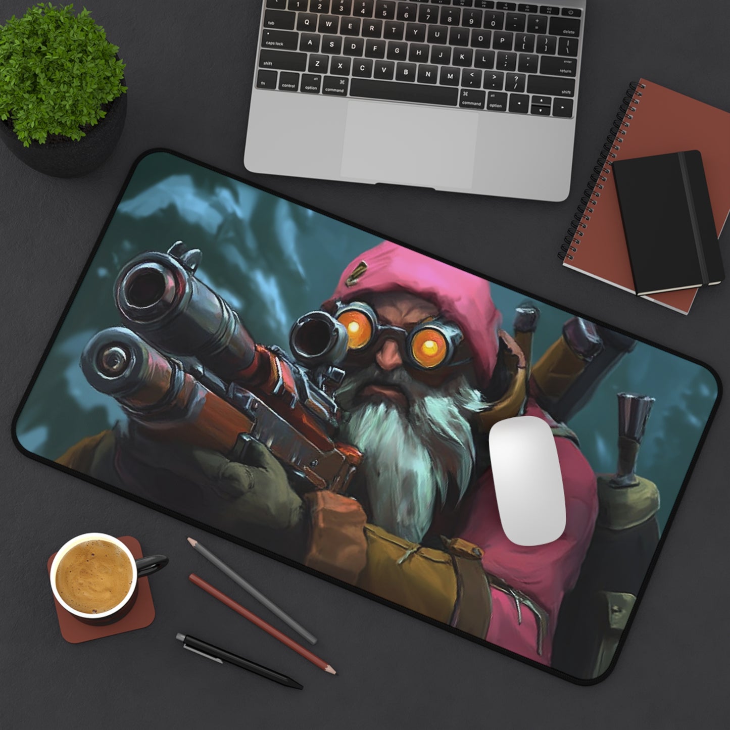 Sniper DOTA2 Gaming Mouse Pad, Christmas Decor, Gamer Gift, Office Accessory, Custom Mousepad