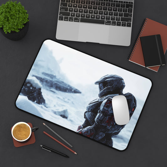 HALO-INSPIRED Spartan - last man standing on an icy planet, Gamer & Tech Enthusiast Gift, Gaming Accessories