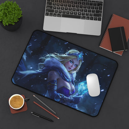 Crystal Maiden DOTA2 Mouse Pad, Fantasy Gaming Mouse Pad, Ice Queen Design, Office Decor, Gift for Gamers, Home Office