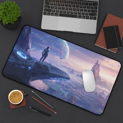 Cortana-Inspired | Halo-Inspired - Gaming, Office Decor, Space Lovers Gift, Astronaut Art, Unique Mouse Pad, Sci-Fi Home Office