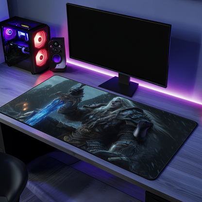 ARTHAS Resting Mouse Pad | Gaming WOW Desk Pad | Warcraft Universe Gamer Gift & Computer Accessories, Custom Gaming Mat