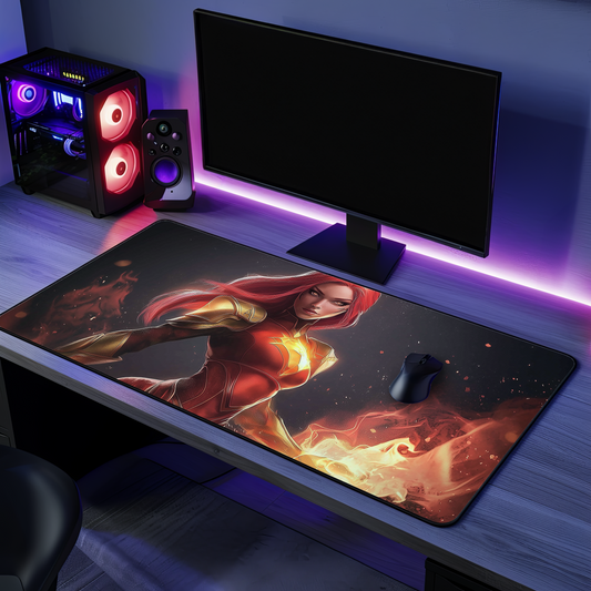 LINA DOTA2 Gaming Mouse Pad - Perfect for Gaming, Office Decor, Gift for Superhero Fans, Customizable Mousepad, Home Office Essentials