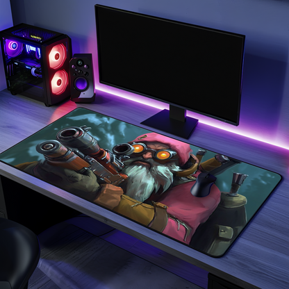 Sniper DOTA2 Gaming Mouse Pad, Christmas Decor, Gamer Gift, Office Accessory, Custom Mousepad
