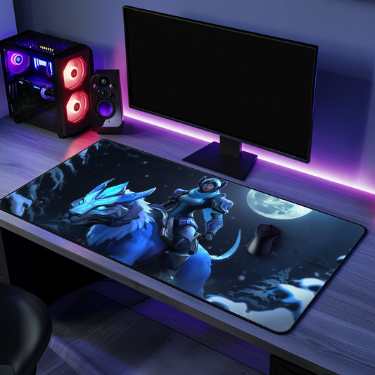 Luna DOTA2 Gaming Desk Mat, Gaming Pad for Gamers, Office Decor, Mouse Pad, Unique Gift for Birthdays, Holidays