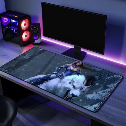 Mirana DOTA2 Gaming Desk Mat - Gaming, Home Office, Office Decor, Gift for Gamers, Unique Mouse Pad, Collectible