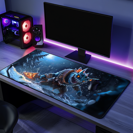 Slark DOTA2 Gaming Mat, Office Decor, Desk Accessories, Computer Mouse Pad, Unique Gift for Gamers