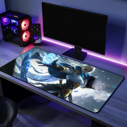 Jaina Proudmoore Mouse Pad - Elegant Gamers Desk Mat, Customizable Table Accessory for Gaming Setup & Office Decor