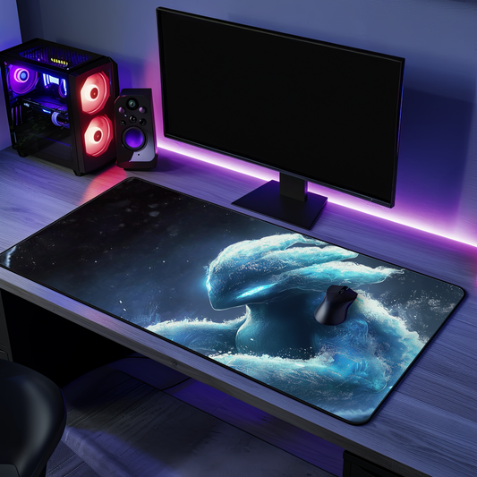 Morphling DOTA2 Gaming Desk Mat, Fantasy Gaming Mousepad, Unique Office Decor, Geek Gifts, Watercolor Art Design