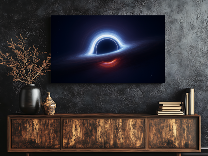 Black Hole Space Art Canvas