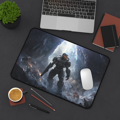 Spartan odds not in favor , Gaming Mouse Pad, Video Game Accessories, Perfect for Game Streamers, Halo-Inspired Design