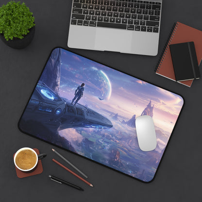 Cortana-Inspired | Halo-Inspired - Gaming, Office Decor, Space Lovers Gift, Astronaut Art, Unique Mouse Pad, Sci-Fi Home Office