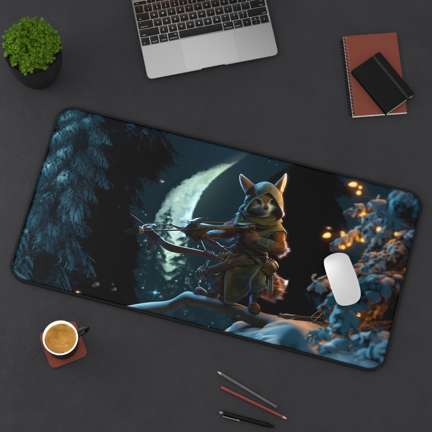 Hoodwink DOTA 2 Hero Desk Mat | Gaming Mousepad, Fantasy Desk Decor