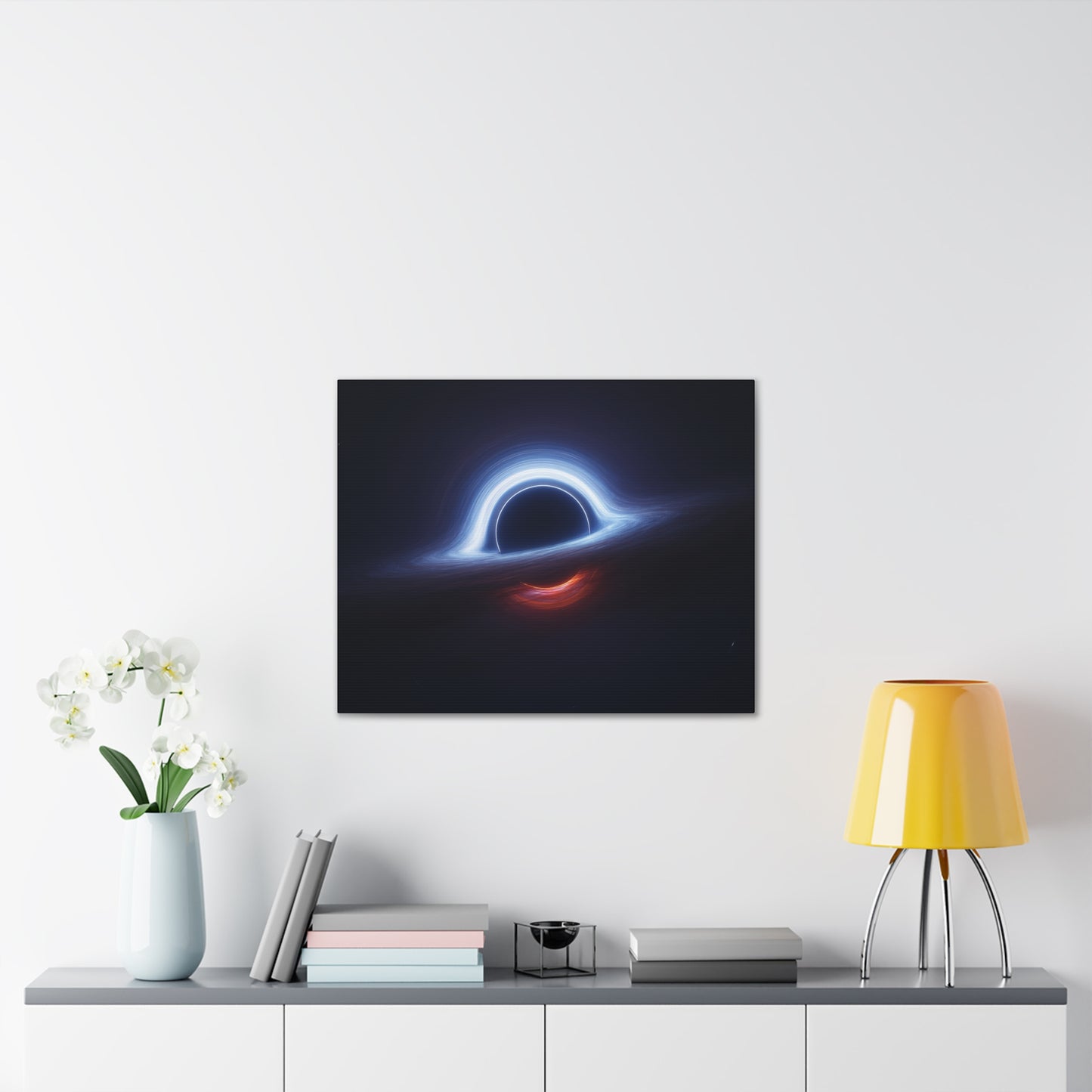 Black Hole Space Art Canvas