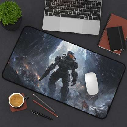 Spartan odds not in favor , Gaming Mouse Pad, Video Game Accessories, Perfect for Game Streamers, Halo-Inspired Design