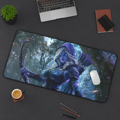 Drow Ranger DOTA2 Gaming Mouse Pad | Gaming, Office Decor, Mouse Pad, Desk Accessory, Gift for Gamers
