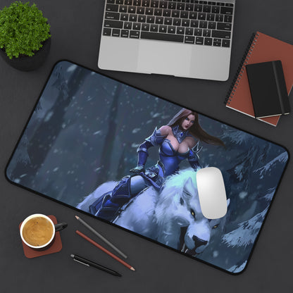 Mirana DOTA2 Gaming Desk Mat - Gaming, Home Office, Office Decor, Gift for Gamers, Unique Mouse Pad, Collectible