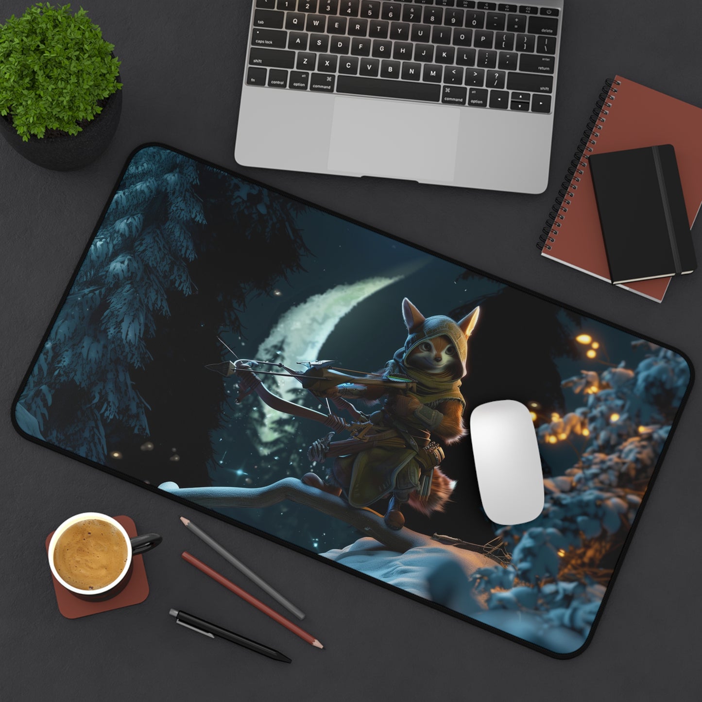 Hoodwink DOTA 2 Hero Desk Mat | Gaming Mousepad, Fantasy Desk Decor