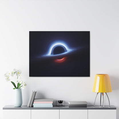 Black Hole Space Art Canvas