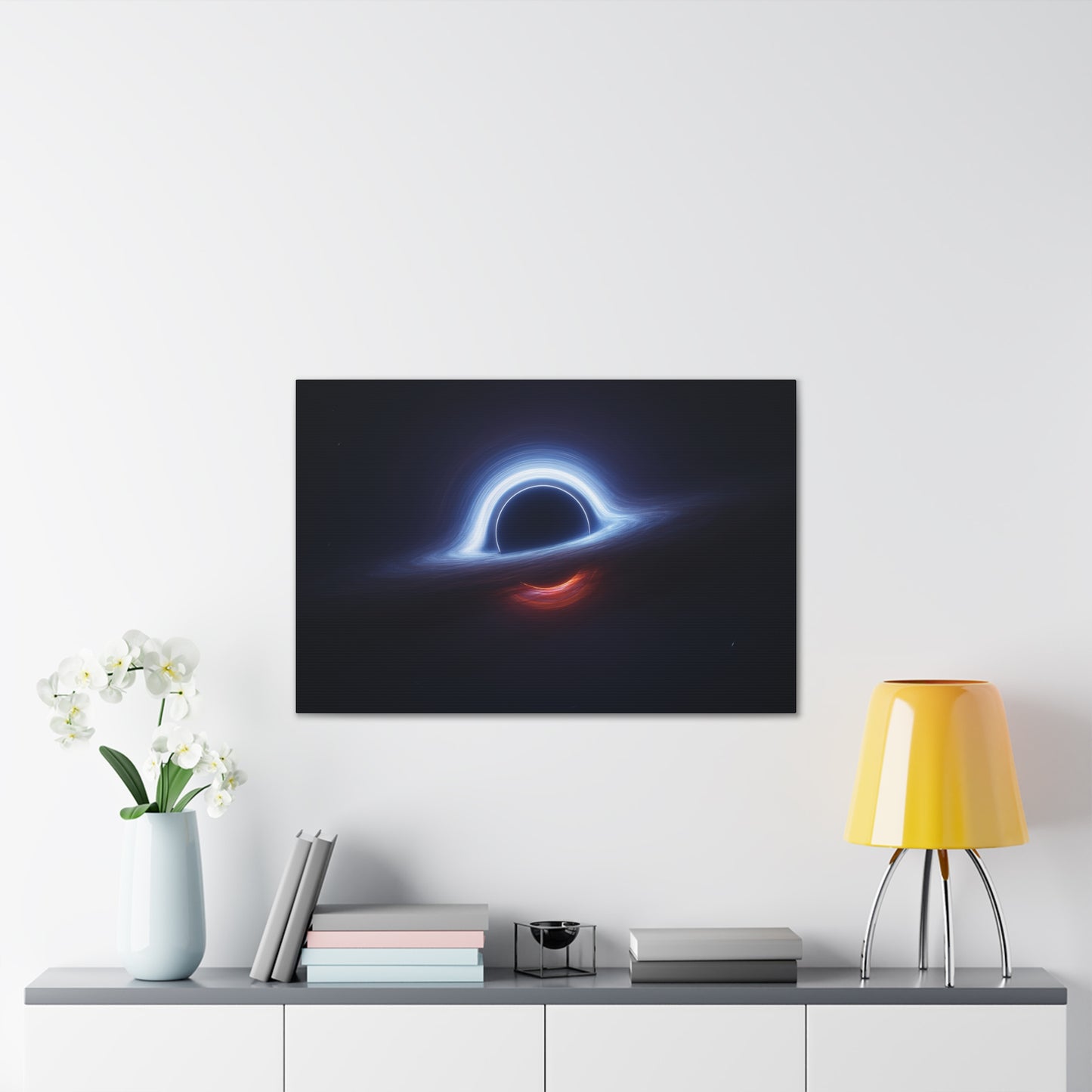 Black Hole Space Art Canvas