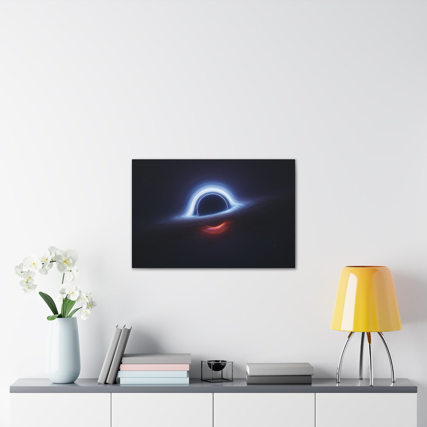 Black Hole Space Art Canvas