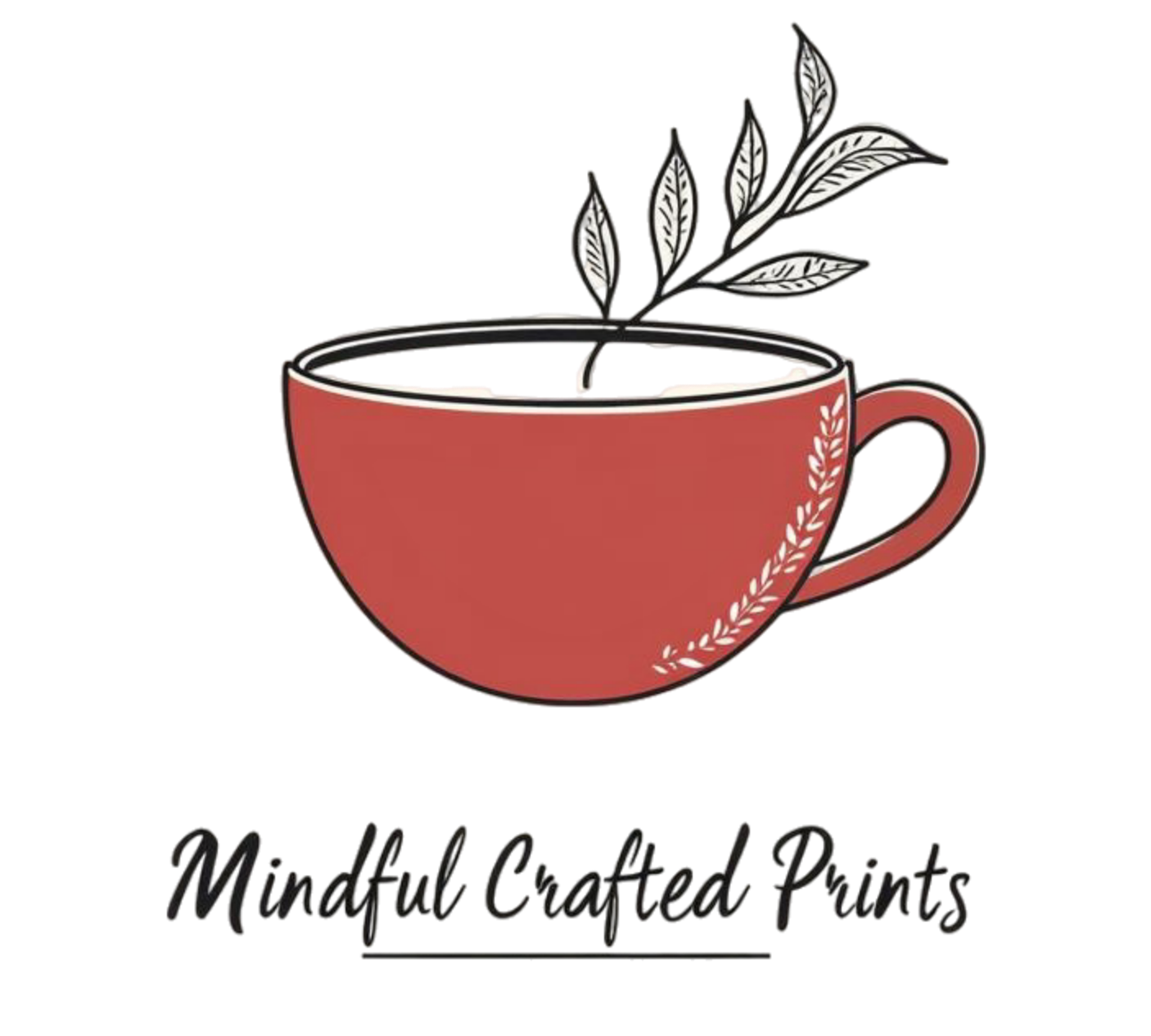 Mindful Crafted Prints Logo